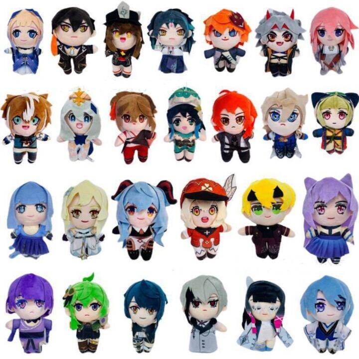 อะนิเมะ-genshin-impact-dori-cyno-columbina-คอสเพลย์-qiqi-dehya-ตุ๊กตา-plush-ของเล่นน่ารักตุ๊กตาหมอนคริสต์มาสของขวัญเด็ก20ซม