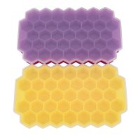 DIY Ice Cream Tools Silicone Honeycomb Ice Cream Maker Ice Square Tray