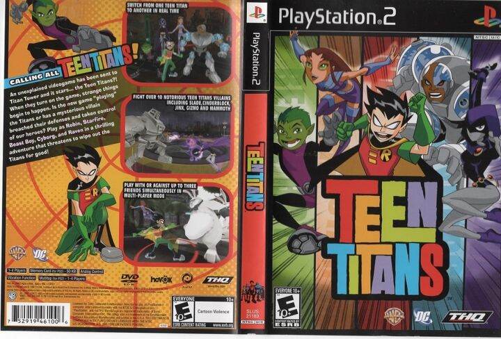 Jogo jovens titans playstation 2