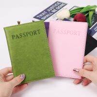 1PC Fashion New PU Women Passport Holder Couple Models Girls Travel Passport Cover Unisex Card Case Man Card Holder