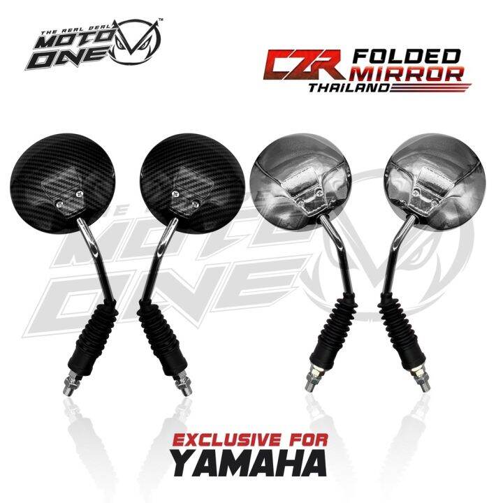 MOTO ONE CZR RACING ORIG THAILAND FOLDED SIDE MIRROR FOR YAMAHA MIO