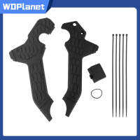 WDPlanet Motorcycle Boards Protective Upper Plates Fits for Honda Crf300L Motorbikes Black