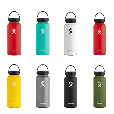 Hydro Flask ขวดน้ําสุญญากาศ สเตนเลส ปากกว้าง แบบพกพา 18 ออนซ์ 32 ออนซ์ 40 ออนซ์