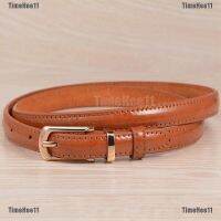 【TimeHee11】Exquisite Dress Waist Belt Ladies Women Solid Color Thin PU Wild Be