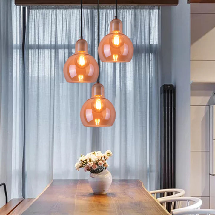 nordic-glass-hanging-pendant-lamps-in-the-living-room-dining-table-lighting-e-gray-glass-shade-led-suspension-pendant-light