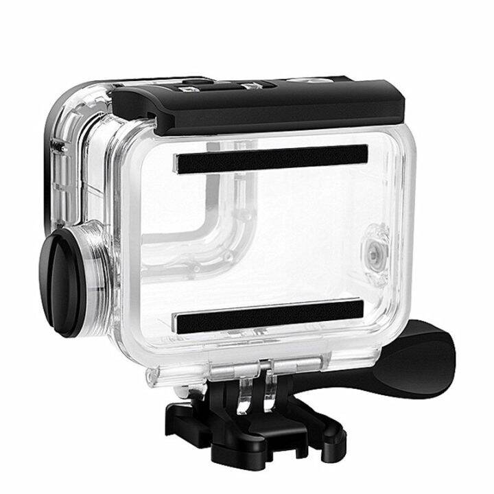 ตัวเรือนซองกันน้ำเคสห่อหุ้มสายชาร์จมอเตอร์ไซค์สำหรับ-gopro-hero-5-6-7-black-go-pro