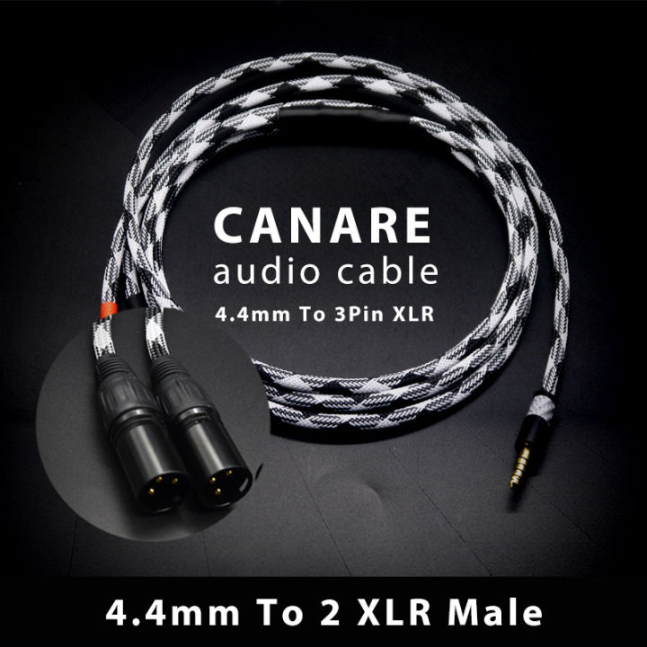 ไฮไฟสมดุล4-4มิลลิเมตรถึง2-xlr-หญิง4-4มิลลิเมตรถึง2-xlr-ชายสายสัญญาณเสียงญี่ปุ่น-canare-สายสัญญาณเสียง0-5เมตร1เมตร1-5เมตร2เมตร3เมตร5เมตร-no1107