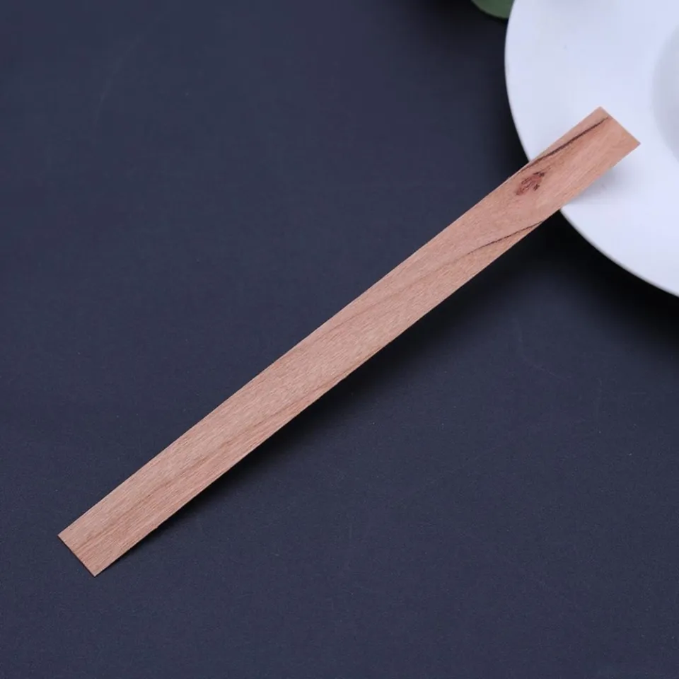 50Pcs Candle Wood Wick for Candles Wax Form for Candle Making