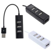 [HOT HAIXWLXKWW 589] USB 2.0 Hi Speed 4 Port Hub Splitter อะแดปเตอร์ชาร์จข้อมูลสำหรับฮาร์ดไดรฟ์20j29