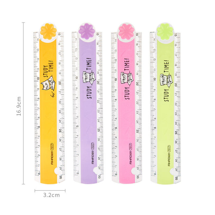 cute-student-ruler-colorful-folding-ruler-drawing-ruler-foldable-ruler-cute-plastic-ruler-colorful-student-ruler