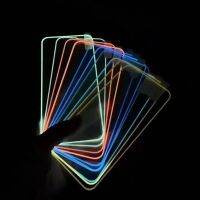 ✷ 3PCS 3D Fluorescent Anti Falling Luminous Tempered Glass Screen Protector Airbag Membrane For iphone 13 11 Pro Max 7 8 Plus 2022