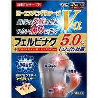 BS Bang FR Tape Vα Muscle Pain Relief 42แผ่น แผ่นแปะแก้ปวดญี่ปุ่น ไหล่ หลัง บริเวณข้อ