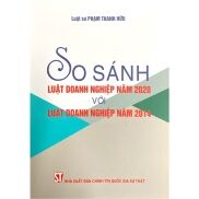 Sách So sánh Luật Doanh nghiệp năm 2020 với Luật Doanh nghiệp năm 2014