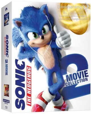 Sonic The Hedgehog 2-Movie Collection /โซนิค เดอะ เฮดจ์ฮ็อก 2-มูฟวี่ คอลเล็คชั่น (4K+BD Steelbook) (4K/BD มีซับไทย) (BoomerangShop)