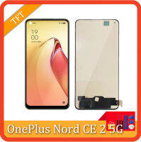 LCD TFT 6.43 "สำหรับ OnePlus Nord CE 2 5G IV2201จอแสดงผล LCD แบบสัมผัสหน้าจอดิจิทัลประกอบซ่อมสำหรับ Nord CE2 LCD