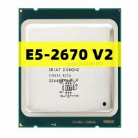 ZZOOI Original Xeon Server Processor E5-2670 V2 E5 2670V2 CPU 2.5 LGA 2011 SR1A7 Ten Cores processor e5 2670 V2 Free Shipping