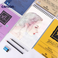 CANSON Art Painting Book 16K8KA4A3 for SketchMarkerAcrylicWatercolorPencilToner Stick Book Kraft Paper Book XL Series
