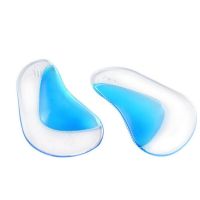 【cw】 Orthotic Insole Arch Support Flat Foot Flatfoot Corrector Shoe Cushion Insert Silicone Gel Orthopedic 【hot】