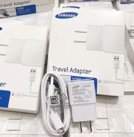 สายชาร์จ พร้อมหัวชาร์จ แท้ ชุดชาร์จ 2A Samsung Adapter+Cable 10W ชุดชาร์จ Samsung Note 4-5 Galaxy S4-5 ของเเท้ครบชุด รับประกัน 1 ปี