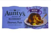 AUNTYS STEAMED SPONGE PUDDING BLUEBERRY (2X95G)