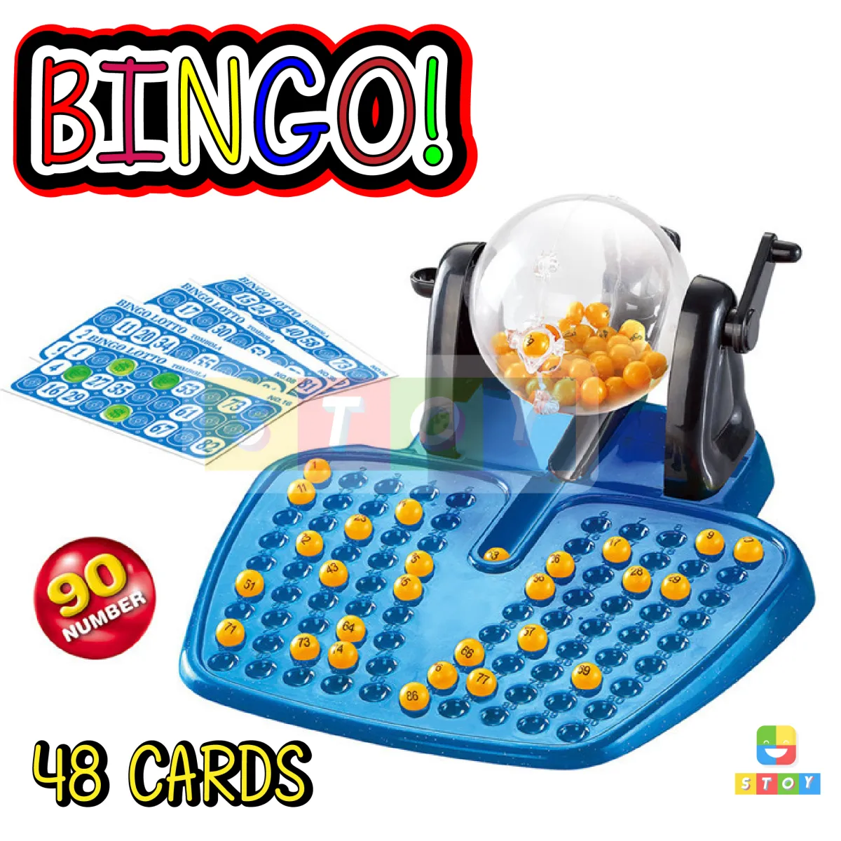 เกมส์บิงโกล็อตโต้ (Bingo90 Number) เกมของเล่นบิงโก เลข 48 ใบ กล่องเล็ก |  Lazada.Co.Th
