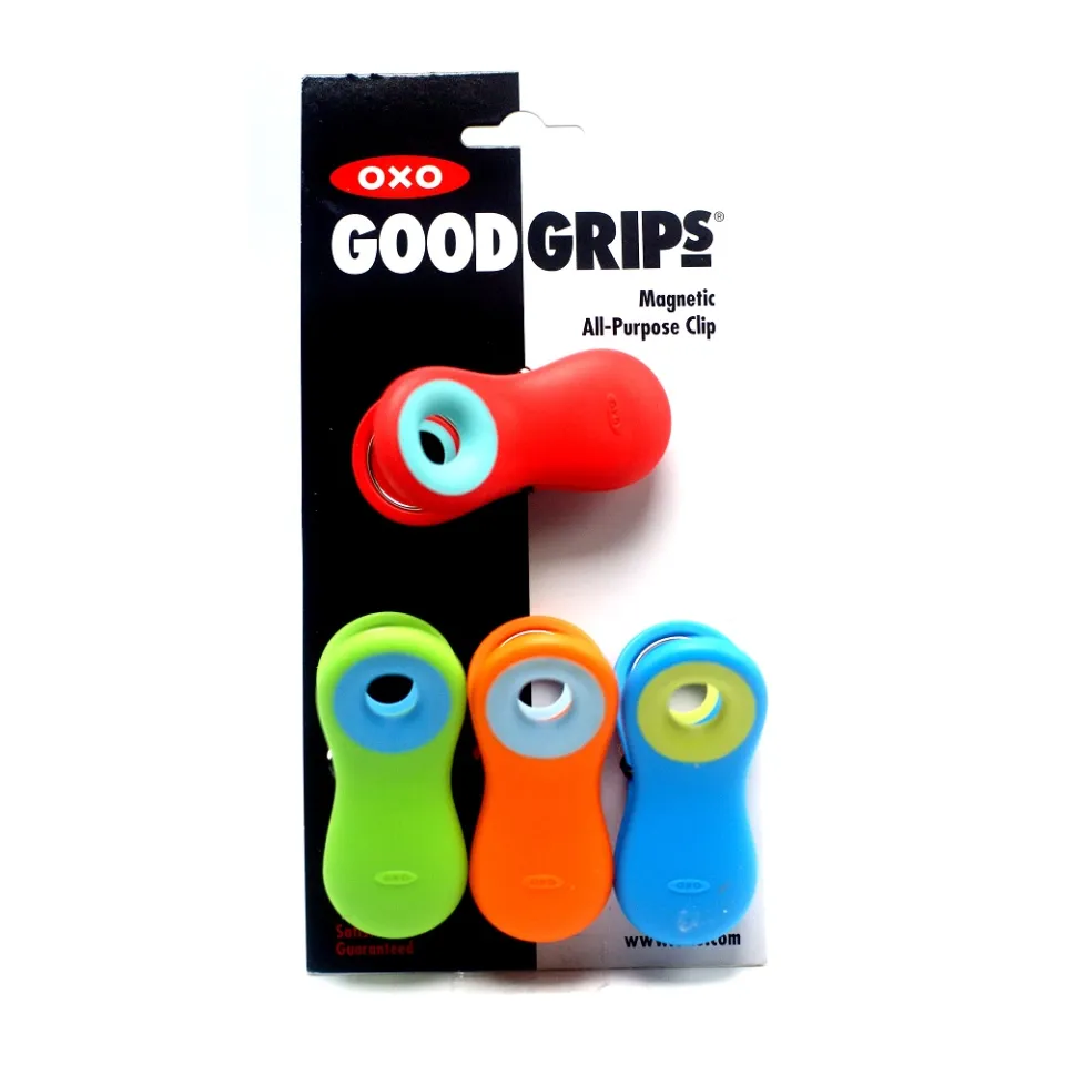 OXO Good Grips All-Purpose Magnetic Clips - (4 Pk.) Assorted