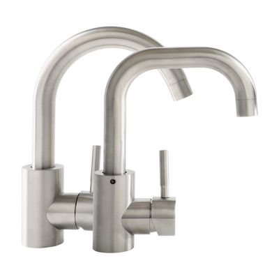 【CW】 Faucet Cold Hot Mixer Sprayer Stream Rotation Sink Tapware for