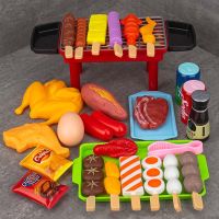 YAJZQZ Gift for Children DIY Simulate BBQ Toys Set Artificial Foods Model Crafts Kitchen Toy Role Play Kitchen Kids Toys Pretend Play Simulation Barbe