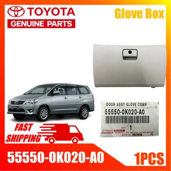 Genuine Toyota Glove Box 555500K020A0 ( Ivory ) Toyota Innova