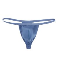 【YF】✥  Men G-String Soft Breathable Bulge Underpants T-Back Thongs Man Low Waist Panties