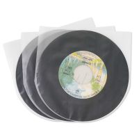 50Pcs 7 Clear Vinyl Record Protecter LP Record Plastic Bag Anti-static Record Sleeves 7inch Record Protective Packaging Bag Hot