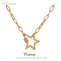 【DT】hot！ Yhpup Exquisite Star Pendant Necklace Jewelry K Chain Collar for