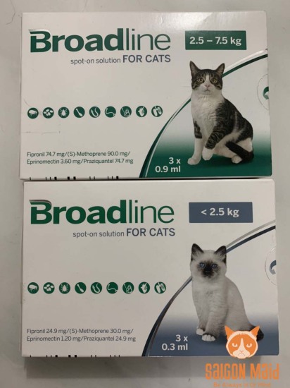 Tuýp nhỏ gáy dành cho mèo cưng của bạn broadline 2,5kg 1 tuýp - ảnh sản phẩm 2