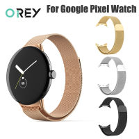 โลหะสายสแตนเลสสำหรับ Pixel Watch 2022วงสำหรับพิกเซลสายนาฬิกา S Mart W Atch สายนาฬิกาข้อมืออุปกรณ์เสริมสร้อยข้อมือ