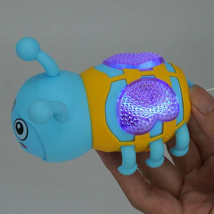 childrenworld-bee-vehicles-shape-walking-clockwork-wind-up-plastic-kids-toy-early-educational-gift