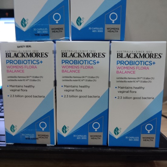 Men nấm viêm phụ nữ blackmores probiotics+ women flora balance 30 viên - ảnh sản phẩm 1