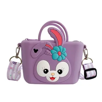 Kids Disney Anime Children's Cute Mini Cartoon Coin Purse Shoulder Bag -  Purple