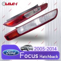 Ford Focus MK2 MK2.5 แฮทช์แบค 2005-2014 เสื้อ​ไฟท้าย ไฟท้าย​แต่ง ไฟท้ายไฟเบรค​ ไฟเลี้ยว Taillamp Taillight ไฟท้าย​ พร้อมทับทิม ไฟท้ายกันชนหลังสําหรับ