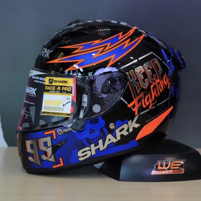 SHARK RACE-R PRO REPLICA LORENZO CATALUNYA 2019 (KRB) หมวกกันน็อคเต็มใบ