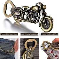 Beer Bottle Opener Motorbike Pocket Zinc Alloy Bar Decoration Metal Fashion Multifunctional Men Play Key Ring Tool Unique Gadge