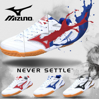 Mizuno⁢รองเท้าเทนนิสแบดมินตันรองเท้าฝึกซ้อมในร่มสำหรับผู้ชายชั้นวางรองเท้าวอลเลย์บอลสควอช TT รองเท้าผ้าใบไม่มีทำเครื่องหมาย