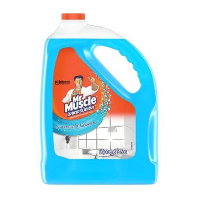 น้ำยาทำความสะอาดกระจก MR.MUSCLE 5,200 มล. LIQUID CLEANING MIRROR MR.MUSCLE รหัสสินค้า