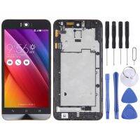 SHU Line OEM LCD Screen for ASUS Zenfone Selfie ZD551KL Z00UD Digitizer Full Assembly with Frame (Black)