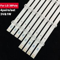 4pair Backlight TV Strip LED For LG 39Pola 39LN5100 39LN5300 39LN5400 39LN5700 39LN575V 39LN578V 39LA6200 39LA6130 39LA6136-ZB