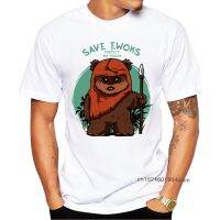 New Save Ewoks Design Men Tshirt Protect The Forest Printed T Shirts Cool