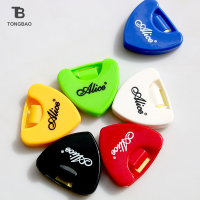 TONGBAO01 ผู้ถือกีตาร์พลาสติก Plectrum Case mediator Storage self adhesive