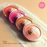 บลัชออน Cathy Doll มาลิบูซันเซ็ทบลัชเชอร์ 7g เคที่ดอลล์ Malibu Sunset Blusher 7g (เครื่องสำอาง, บลัชออน, ปัดแก้ม) บลัชออนปัดแก้ม บลัชออนติดทน บลัชออนกันน้ำ บลัชออนแบบแท่ง