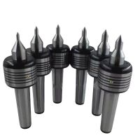 2021top notch MT1 MT2 MT3 MT4 High-precision Mo-type rotary center lathe taper handle movable thimble MT2 alloy double tip center