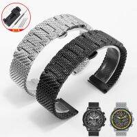 suitable for IWC Stainless Steel Watch Band Citizen Air Eagle Omega Mido Armani Stainless Steel Watch Band Men