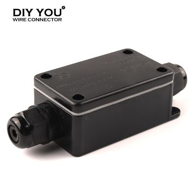▪✥◆ 2/3 pin IP66 Outdoor Waterproof Cable Connector Junction Box With Terminal Electrical Wire Connection 41A/450V